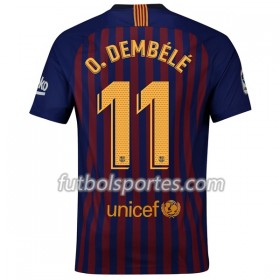Camisetas FC Barcelona O.Dembele 11 Primera Equipacion 2018/2019